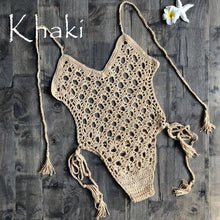 Load image into Gallery viewer, Crochet Hand-knitted Monokini Swimsuit - BikiniOmni.com
