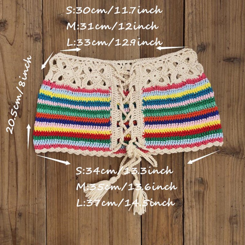 Handmade Crochet Bohemian Beach Bikini - BikiniOmni.com