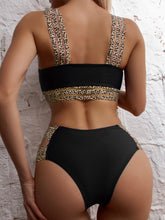 Load image into Gallery viewer, Low Waist Bikini with Leopard Straps by Bikiniomni - BikiniOmni.com
