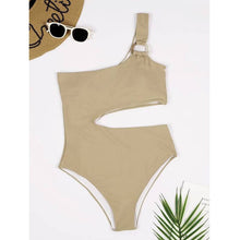 Load image into Gallery viewer, One-Piece Waistless One-Shoulder Swimsuit - BikiniOmni.com
