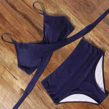 Load image into Gallery viewer, Print &amp; Colourful High Waist Bikini - BikiniOmni.com
