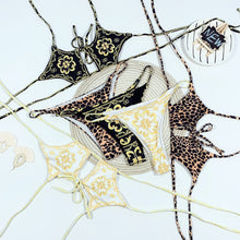 Load image into Gallery viewer, Retro Print High Waist Leopard Bikini - BikiniOmni.com
