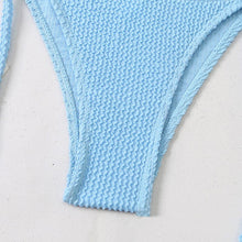 Load image into Gallery viewer, Solid Color Backless Bikini Swimsuit - BikiniOmni.com
