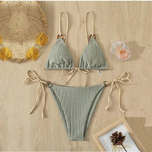 Load image into Gallery viewer, Solid Color Strap Bikini - BikiniOmni.com
