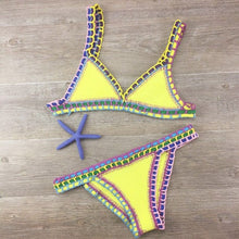 Load image into Gallery viewer, Spring Break Crochet Low Waist Bikini Sets - BikiniOmni.com
