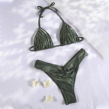Load image into Gallery viewer, Women&#39;s Split Bikini Three Point Swimsuit Suit - BikiniOmni.com
